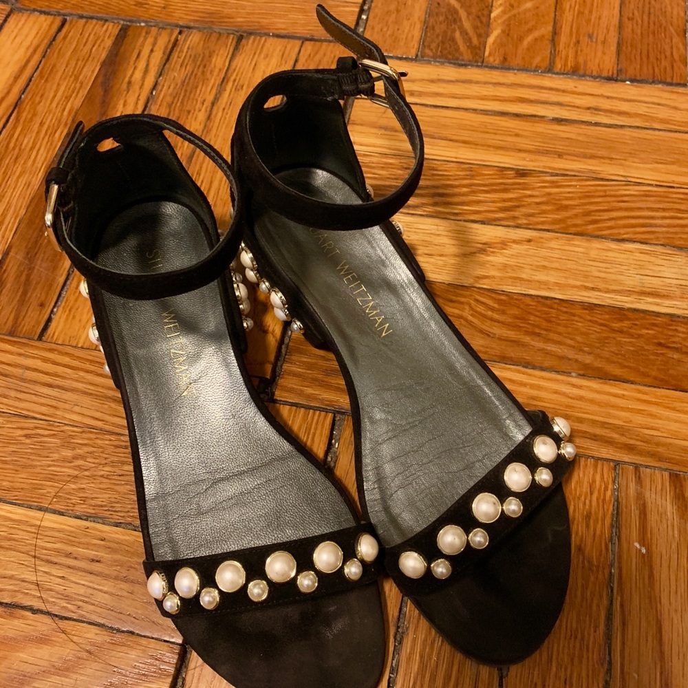 Size 36Stuart Weitzman scandals with box, dust bag